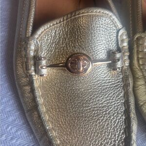Coach Gold Loafers